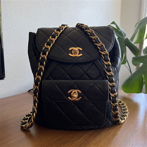 coco chanel backpack review|vintage Chanel backpack price.